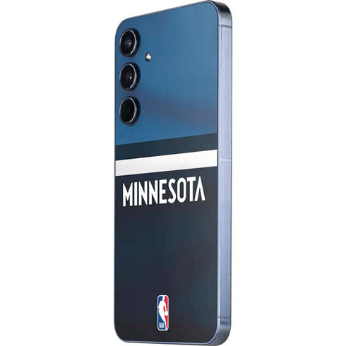 NBA Minnesota Timberwolves Jersey Galaxy A55 5G Skin